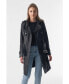 ფოტო #1 პროდუქტის Women's Genuine Leather Trench Coat