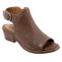 Фото #3 товара Softwalk Novara S2314-260 Womens Brown Narrow Leather Heeled Sandals Boots