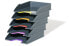 Durable VARICOLOR Letter Tray Set - Plastic - Anthracite - Multicolour - C4 - Letter - 5 pc(s)