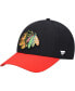 ფოტო #1 პროდუქტის Men's Black Chicago Blackhawks Core Primary Logo Flex Hat