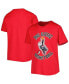 Big Boys Red Portland Trail Blazers Mascot Show T-shirt
