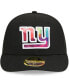 Men's Black New York Giants 2023 NFL Crucial Catch Low Profile 59FIFTY Fitted Hat