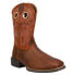 Фото #4 товара Justin Boots Bowline 11" Square Toe Cowboy Mens Brown, Orange Casual Boots SE75