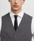 Фото #3 товара Men's Slim-Fit Suit Vest