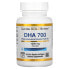Фото #1 товара California Gold Nutrition, DHA 700, рыбий жир фармацевтической степени чистоты, 1000 мг, 30 рыбно-желатиновых капсул