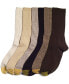 Фото #1 товара Носки женские Gold Toe 6-Pack Casual Ribbed Crew