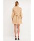 ფოტო #5 პროდუქტის Women's Shirt Mini Dress