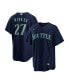 ფოტო #3 პროდუქტის Men's Jesse Winker Navy Seattle Mariners Alternate Replica Player Jersey