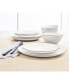 Black Line 12 Pc. Dinnerware Set, Service for 4, Created for Macy's
