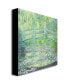 Фото #4 товара Claude Monet 'Waterlily Pond-The Bridge II' Canvas Art - 18" x 18"