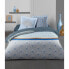 Фото #1 товара HOME LINGE PASSION Luxor Bettwscheset - 1 Bettbezug 240 x 260 cm + 2 Kissenbezge 65 x 65 cm - Blau und Wei
