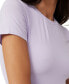 ფოტო #3 პროდუქტის Women's Soft Lounge Short Sleeve Bodysuit