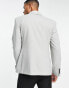 ASOS DESIGN slim tuxedo blazer in sage green