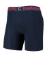 ფოტო #5 პროდუქტის Men's Navy, Red Cleveland Guardians Two-Pack Flagship Boxer Briefs Set