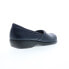 Фото #8 товара Softwalk Adora S1912-404 Womens Blue Leather Slip On Loafer Flats Shoes 6.5