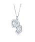 ფოტო #4 პროდუქტის SWEET 16 Birthday Locket Necklace That Holds Picture For Teen Photo Holder Engraved Flower Heart Lockets Custom Engraved