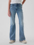 Фото #2 товара Kids High Rise Studded '70s Flare Jeans