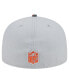 Фото #4 товара Men's Gray Denver Broncos Active Camo 59fifty Fitted Hat