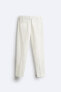 Фото #7 товара 100% linen trousers ZARA