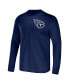 Men's NFL x Darius Rucker Collection by Navy Tennessee Titans Team Long Sleeve T-shirt