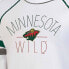 NHL Minnesota Wild Women's White Long Sleeve Fleece Crew Sweatshirt - M