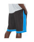 ფოტო #2 პროდუქტის Men's Black/Blue Carolina Panthers Fan Favorite Fashion Shorts