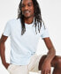 ფოტო #3 პროდუქტის Men's Sun Kissed Regular-Fit Curved Hem T-Shirt, Created for Macy's