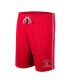 Фото #3 товара Men's Scarlet Ohio State Buckeyes Thunder Slub Shorts