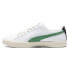 Фото #3 товара Puma Clyde Base L Lace Up Mens White Sneakers Casual Shoes 39941302