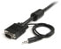 Фото #5 товара StarTech.com 2m Coax High Resolution Monitor VGA Cable with Audio HD15 M/M - 2 m - VGA (D-Sub) + 3.5mm - VGA (D-Sub) + 3.5mm - Male - Male - Nickel