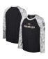 ფოტო #1 პროდუქტის Big Boys Black, Camo Colorado Buffaloes OHT Military-Inspired Appreciation Dark Star Raglan Long Sleeve T-shirt