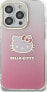 Фото #3 товара Sourcing Hello Kitty HKHCP13LHDGKEP iPhone 13 Pro / 13 6.1" pink/pink hardcase IML Gradient Electrop Kitty Head