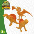 COLORBABY Set 4 Toy Dinosaurs With Animal Light And Sound World Figure