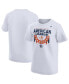 Фото #1 товара Big Boys White Houston Astros 2022 American League Champions Locker Room T-shirt