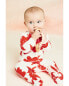 Фото #14 товара Baby 2-Way Zip Floral Cotton Sleep & Play Pajamas NB