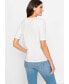 ფოტო #2 პროდუქტის Women's 100% Cotton Short Sleeve Placement Print TShirt