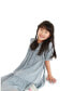 Big Girls Pure Love Dress - Mid Denim