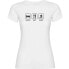 ფოტო #1 პროდუქტის KRUSKIS Sleep Eat And Surf short sleeve T-shirt