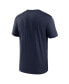 ფოტო #3 პროდუქტის Men's Navy Michigan Wolverines Primetime Legend Wordmark T-Shirt