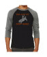 Фото #1 товара Men's Raglan Word Art T-shirt - This Aint My First Rodeo