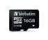Фото #1 товара Verbatim Premium - 16 GB - MicroSDHC - Class 10 - 10 MB/s - 10 MB/s - Black