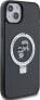 Karl Lagerfeld Karl Lagerfeld KLHMP15MHMRSKCK iPhone 15 Plus 6.7"czarny/black hardcase Ring Stand Karl&Choupettte MagSafe