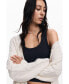 Фото #4 товара Women's Oversized knit cardigan