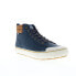 Фото #2 товара Lugz Key MKEYD-4635 Mens Blue Synthetic Lace Up Lifestyle Sneakers Shoes 10