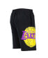 Фото #2 товара Men's Black Los Angeles Lakers Shorts