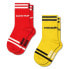 HS BY HAPPY SOCKS Ketchup crew socks 2 pairs