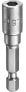 kwb 102708 - Hex shank - 25.4 / 4 mm (1 / 4") - Steel - 11 cm