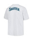 Фото #2 товара Men's White Seattle Mariners Mascot T-shirt