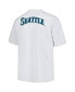 Men's White Seattle Mariners Mascot T-shirt Белый, S - фото #2