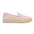 Фото #1 товара TOMS Carolina Platform Espadrille Slip On Womens Pink Flats Casual 10020702T-68